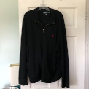 Polo zip up sweatshirt, excellent cond